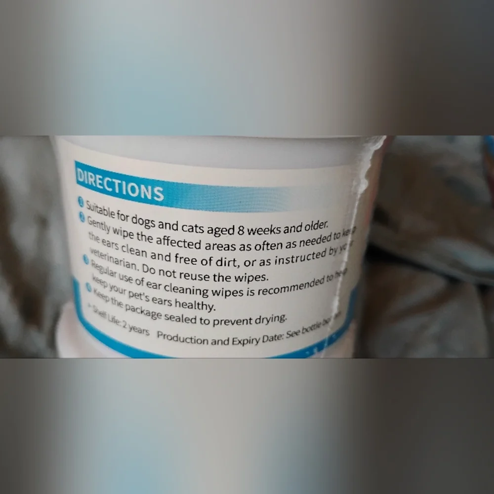 Dental & Ear Wipes for Dogs & Cats